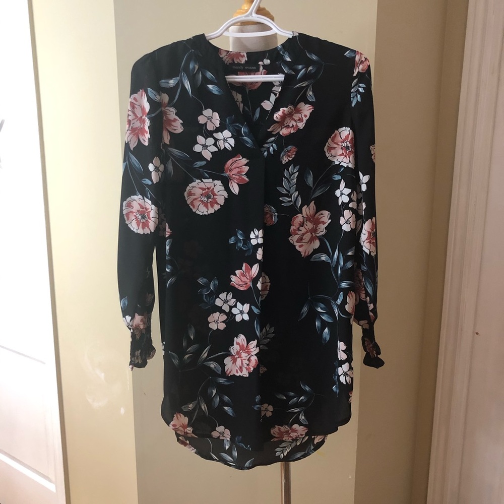 Long sleeve tunic top